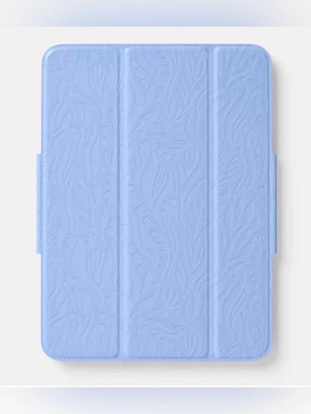Blue Tablet Folio Case with Magnetic Closure